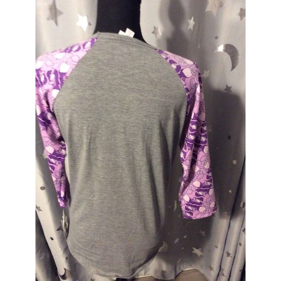 New NWT Disney Donald Duck T Shirt LuLaRoe Randy Small Purple - Picture 2 of 5